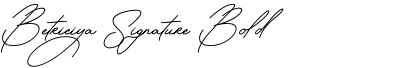 Betriciya Signature Bold